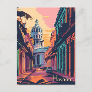 Reizen naar Havana Briefkaart
