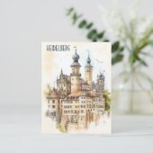 Reizen naar Heidelberg Duitsland Briefkaart (Staand voorkant)