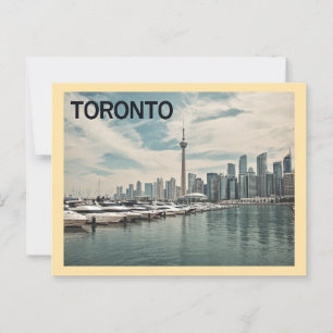 Reizen naar het oude Toronto Briefkaart
