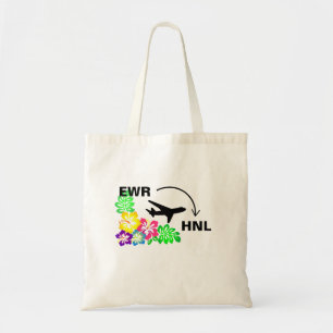 Reizen naar Honolulu Hawaii Tote Bag