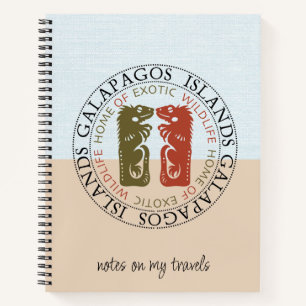 Reizen naar Iguanas Galapagos Islands Notitieboek