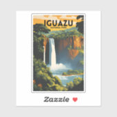 Reizen naar Iguazu National Park Sticker (Vel)