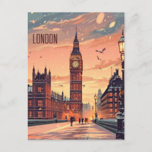 Reizen naar Londen Briefkaart