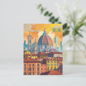 Reizen naar Milaan Briefkaart (Staand voorkant)
