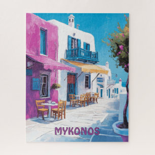 Reizen naar Mykonos Griekenland Legpuzzel