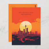 Reizen naar Nairobi Briefkaart (Voorkant / Achterkant)