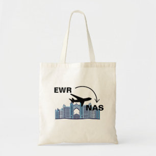 Reizen naar Nassau Bahama's Tote Bag