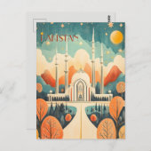 Reizen naar Pakistan Briefkaart (Voorkant / Achterkant)