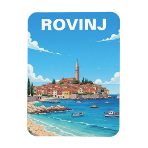 Reizen naar Rovinj Kroatië Magneet