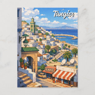 Reizen naar Tanger Marokko Briefkaart