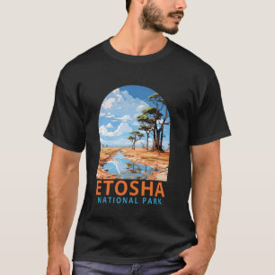 Reizen Natuur Lover verkennen Etosha National Park T-shirt