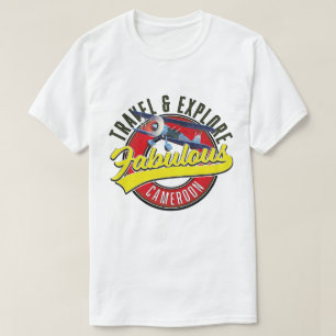 Reizen & Ontdek Fabulous Kameroen logo T-shirt