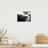 Reizen op een koude januari2 poster (Keuken)