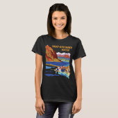 Reizen over de bergpas Saint Gotthard T-shirt (Voorkant volledig)