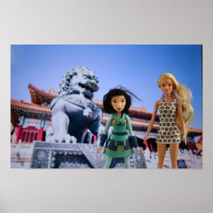 Reizen over de Wereld. China. Poster