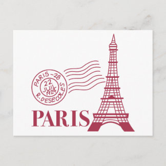 Reizen Parijs Briefkaart