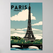 Reizen Parijs Poster (Voorkant)