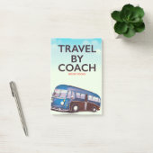 Reizen per bus Britse reisaffiche Post-it® Notes (Kantoor)