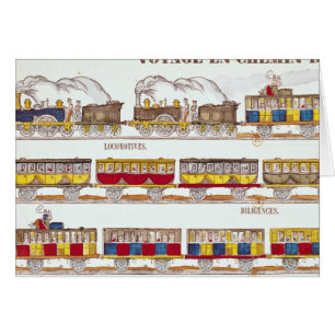 Reizen per spoor in 1845