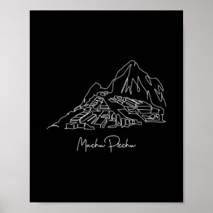 Reizen Peru Lima Machu Picchu Cusco Gezinsvakantie Poster