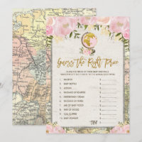 Reizen Raad eens de juiste prijs-Baby shower spelk