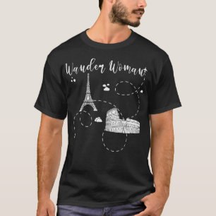 Reizen Reizend Wereld Reiziger Avontuur Reis T-shirt