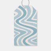 Reizen rond de zon Favor Tags Cadeaulabel (Achterkant)