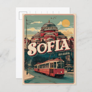 Reizen Sofia, Bulgarije  geschenken en souvenirs Briefkaart