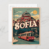 Reizen Sofia, Bulgarije  geschenken en souvenirs Briefkaart (Voorkant / Achterkant)