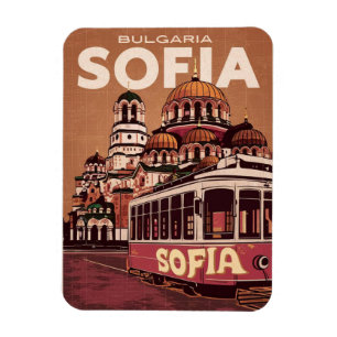 Reizen Sofia, Bulgarije  geschenken en souvenirs Magneet