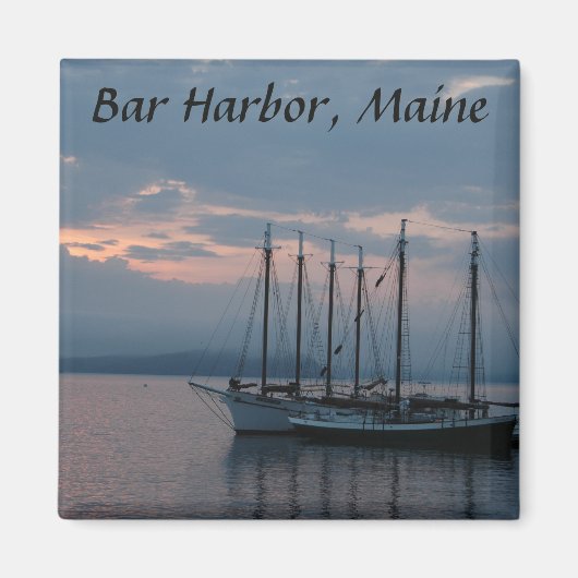 Reizen Souvenir Magnet Bar Haven Maine Magneet (Voorkant)