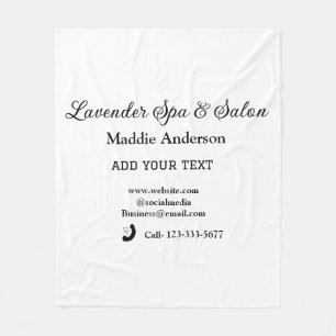 Reizen Spa Salon Gasteninformatie Vakantie Strand Fleece Deken