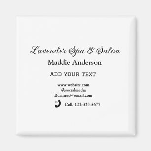 Reizen Spa Salon Gasteninformatie Vakantie Strand Magneet