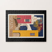 Reizen Spanje  Legpuzzel (Horizontaal)