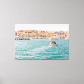 Reizen Thema Home Decor met Strandfoto Canvas Afdruk (Voorkant)