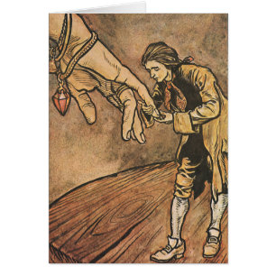 reizen van Gulliver door Arthur Rackham