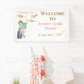 Reizen van Miss naar Mrs Bruidsfeest Verwelkoming Spandoek (Insitu)