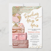 Reizen van Miss naar Mrs Vrijgezellenfeest Kaart (Voorkant)