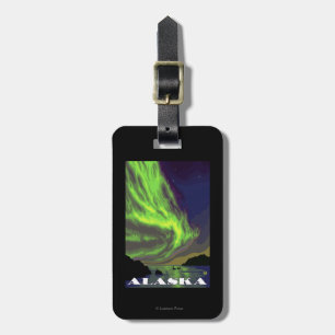 Reizen voor het noordelijk gedeelte van de lampvoe bagagelabel