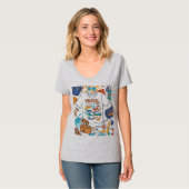 Reizen voor vrouwen t-shirt (Voorkant volledig)