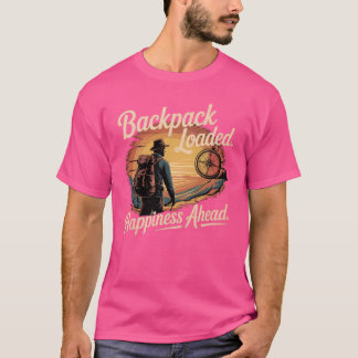 Reizen wandelen t-shirt