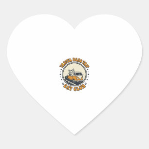 Reizen Wegreis Kat Huisdier Liefhebber Shirt Kunst Hart Sticker