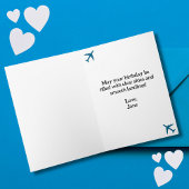 Reizen, Wereldkaart, paspoort, kompas, verjaardag Kaart