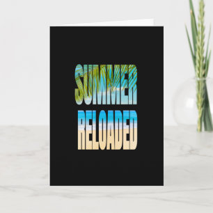 Reizen - Zomer Reloaded - Vakantie Shirt Kaart