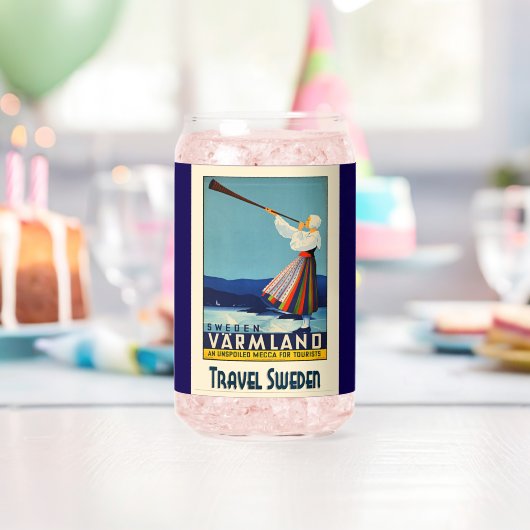 REIZEN ZWEDEN BLIKVORM GLAS (Insitu (Verjaardag))