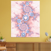 Reizende harten canvas afdruk (Insitu (Woonkamer))