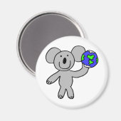 Reizende Koala Magneet (Voorkant / Achterkant)