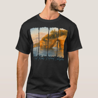 Reizende Pictured Rocks National Lakeshore T-shirt