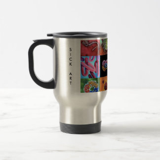 Reizigeloze Stalen Virus Travel Mug van 15 oz! Reisbeker