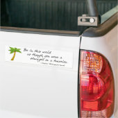 Reiziger Bumpersticker (Op Truck)